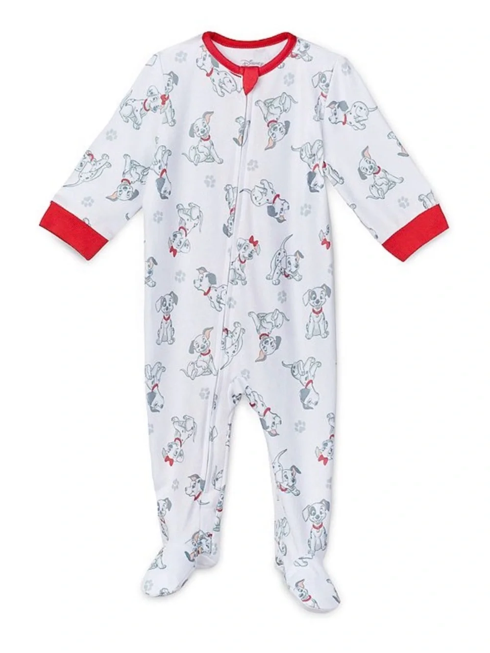 Disney's 101 Dalmatians Baby Ultra Soft Sleep & Play One-Piece Pajamas 0-3 month